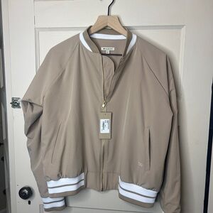 Albion Cobblestone Bomber Jacket – Taupe (NWT